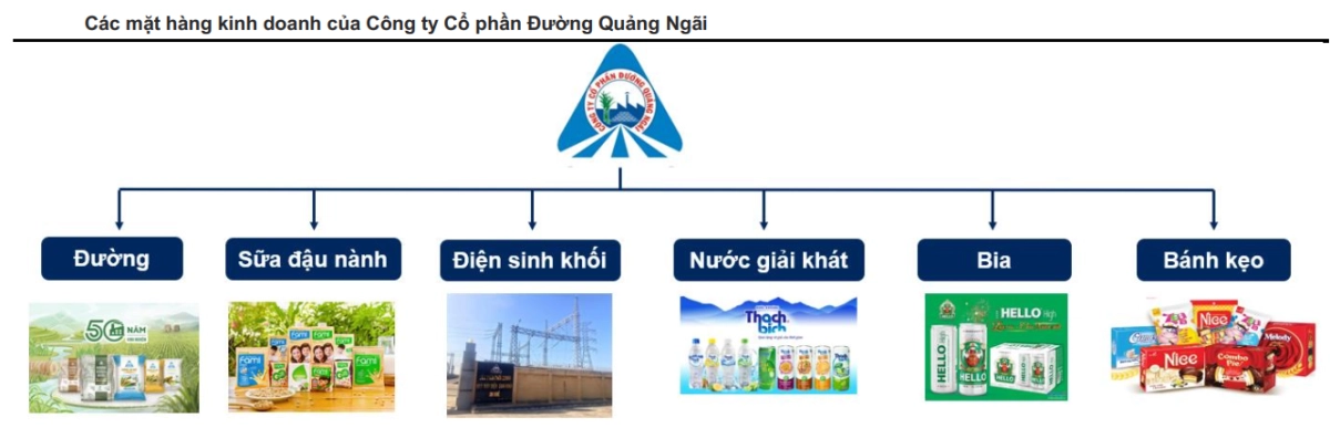 Sản phẩm của Đường quảng ngãi QNS